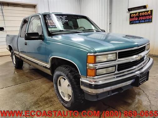 Medium Blue-Green (Met) 1998 Chevrolet 1500 Fleetside