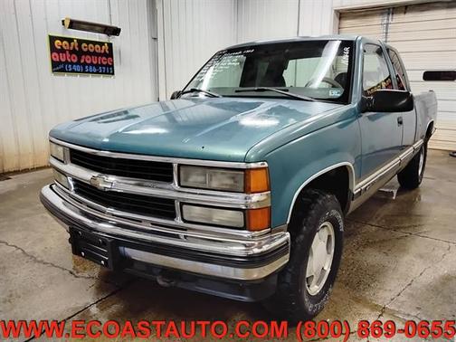 Medium Blue-Green (Met) 1997 Chevrolet 1500 Fleetside