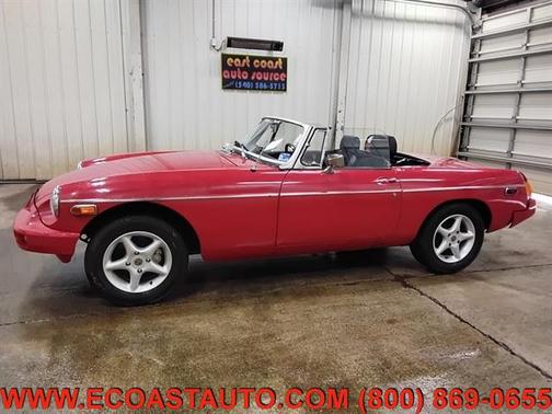 Flame Red 1977 MG MGB