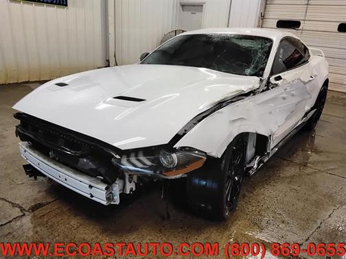 Oxford White 2018 Ford Mustang EcoBoost Premium