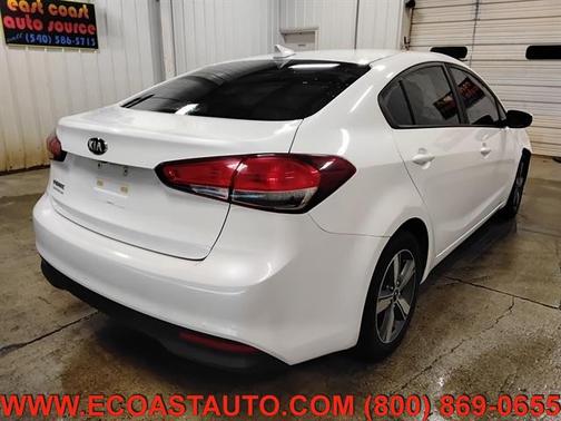 Clear White 2018 Kia Forte LX