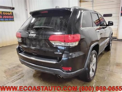 Brilliant Black Crystal Pearlcoat 2015 Jeep Grand Cherokee Limited