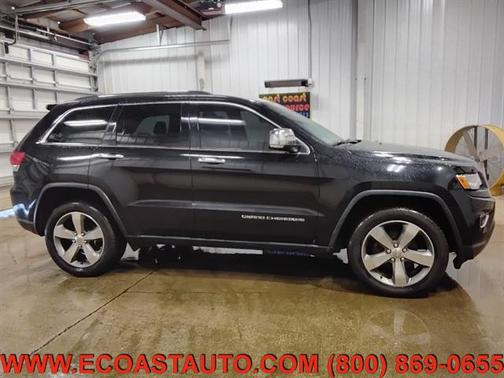 Brilliant Black Crystal Pearlcoat 2015 Jeep Grand Cherokee Limited