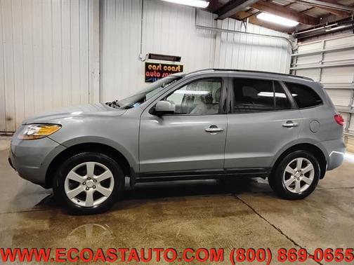 Silver Blue 2008 Hyundai SANTA FE Limited