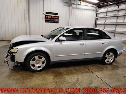 Light Silver Metallic 2004 Audi A4 1.8T quattro