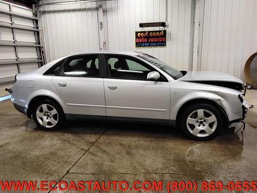 Light Silver Metallic 2004 Audi A4 1.8T quattro