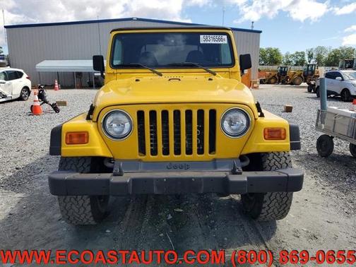Solar Yellow 2001 Jeep Wrangler Sport