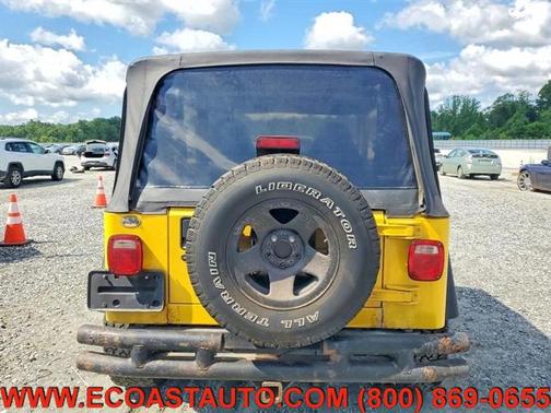 Solar Yellow 2001 Jeep Wrangler Sport