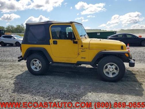 Solar Yellow 2001 Jeep Wrangler Sport