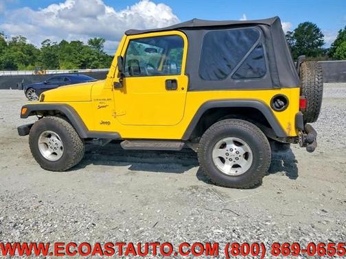 Solar Yellow 2001 Jeep Wrangler Sport