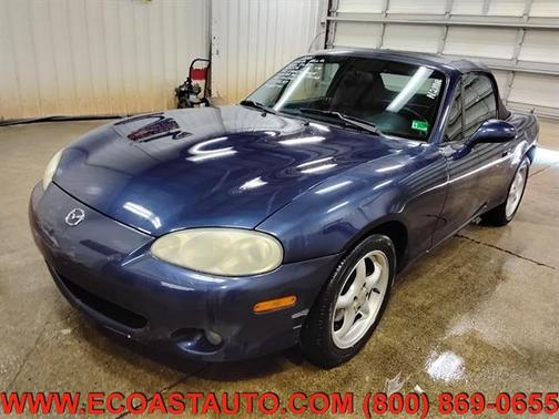 Crystal Blue Metallic 2001 Mazda MX-5 Miata Base