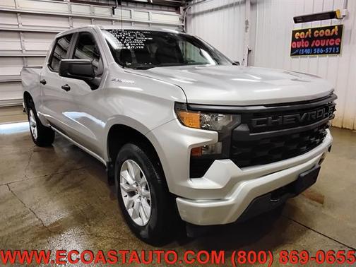 Silver Ice Metallic 2022 Chevrolet Silverado 1500 Custom