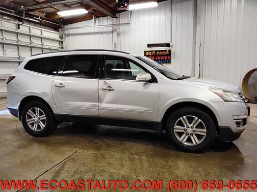 Silver Ice Metallic 2016 Chevrolet Traverse 2LT