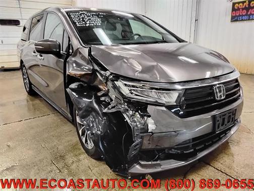 Modern Steel Metallic 2021 Honda Odyssey EX-L