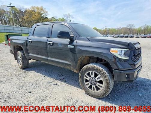 Midnight Black Metallic 2021 Toyota Tundra Platinum
