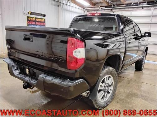 Midnight Black Metallic 2021 Toyota Tundra Platinum
