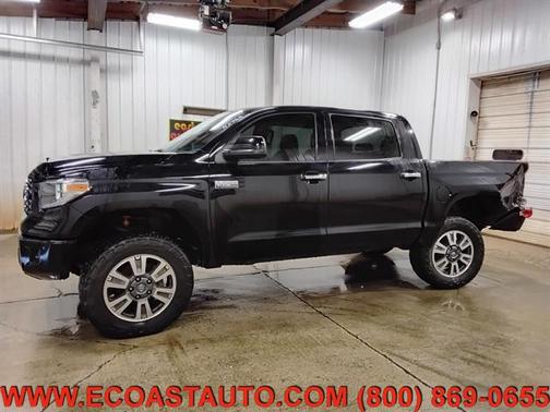 Midnight Black Metallic 2021 Toyota Tundra Platinum