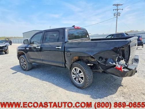 Midnight Black Metallic 2021 Toyota Tundra Platinum