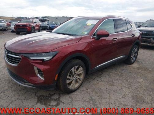 Cinnabar Metallic 2023 Buick Envision Essence