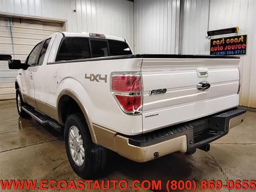 White Platinum Metallic Tri-Coat 2013 Ford F-150 Lariat