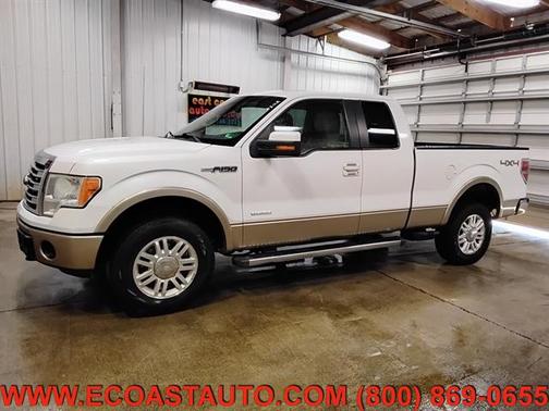 White Platinum Metallic Tri-Coat 2013 Ford F-150 Lariat