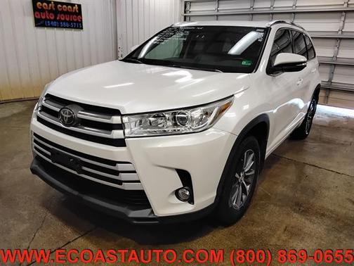 Blizzard Pearl 2018 Toyota Highlander XLE
