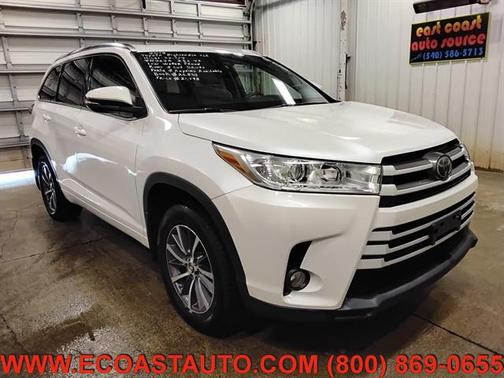 Blizzard Pearl 2018 Toyota Highlander XLE