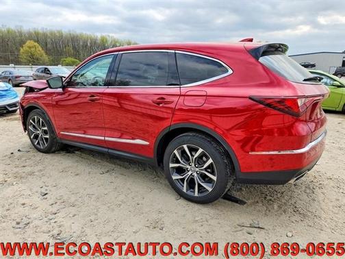 Performance Red Pearl 2022 Acura MDX Technology Package