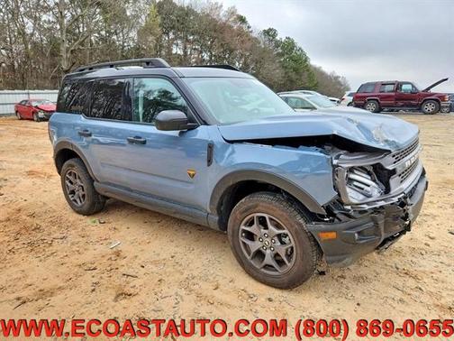 Azure Gray Metallic Tri-Coat 2024 Ford Bronco Sport Badlands