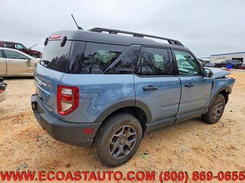 Azure Gray Metallic Tri-Coat 2024 Ford Bronco Sport Badlands
