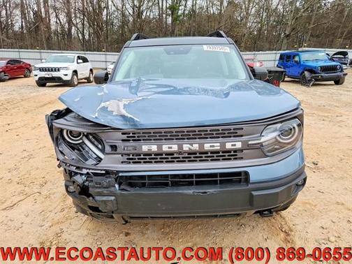 Azure Gray Metallic Tri-Coat 2024 Ford Bronco Sport Badlands