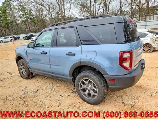 Azure Gray Metallic Tri-Coat 2024 Ford Bronco Sport Badlands