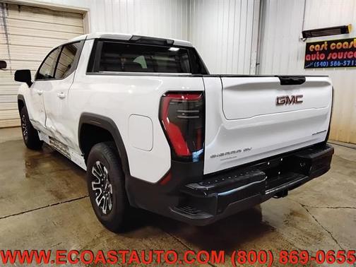 Summit White 2026 GMC Sierra EV Extended Range Elevation