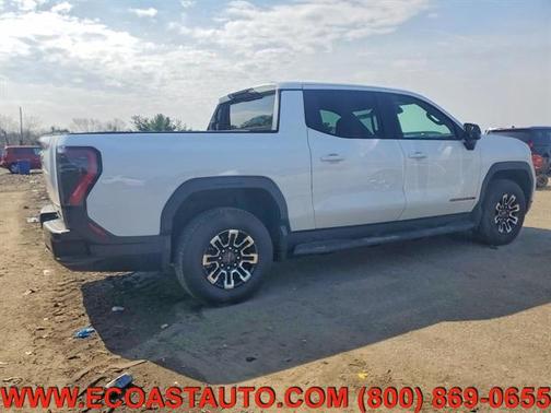 Summit White 2026 GMC Sierra EV Extended Range Elevation