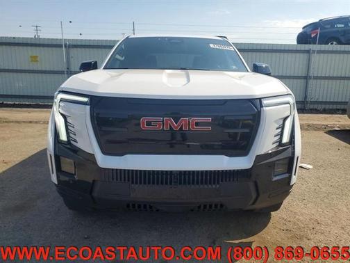 Summit White 2026 GMC Sierra EV Extended Range Elevation