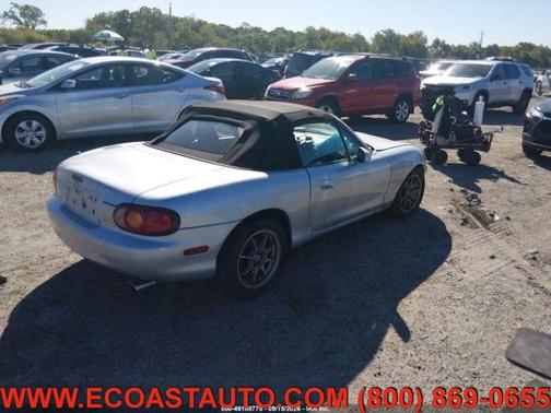 Highlight Silver 1999 Mazda MX-5 Miata Leather
