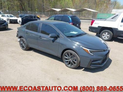 Celestite/Midnight Black Metallic 2026 Toyota Corolla SE