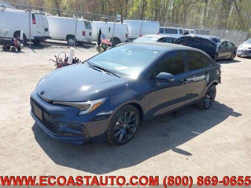 Celestite/Midnight Black Metallic 2026 Toyota Corolla SE