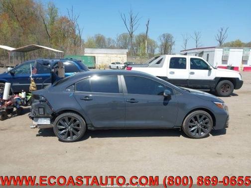 Celestite/Midnight Black Metallic 2026 Toyota Corolla SE