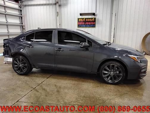 Celestite/Midnight Black Metallic 2026 Toyota Corolla SE