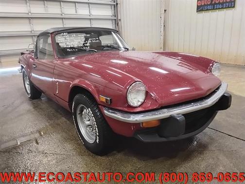 RED/GRAY 1980 Triumph Spitfire Base