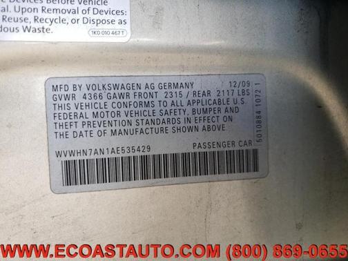 2010 Volkswagen CC Luxury for sale in Bedford, VA - image 10