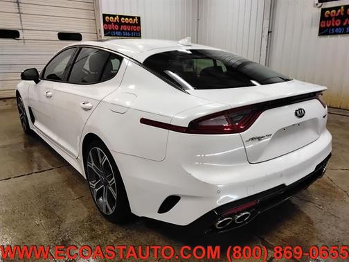 Snow White Pearl 2018 Kia Stinger GT1