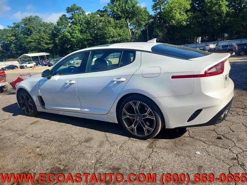 Snow White Pearl 2018 Kia Stinger GT1