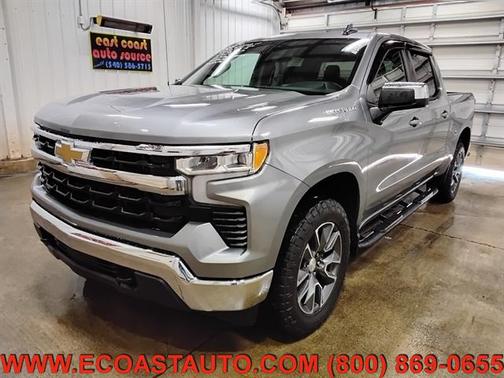 Glacier Blue Metallic 2024 Chevrolet Silverado 1500 LT