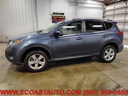 Shoreline Blue Pearl 2013 Toyota RAV4 XLE