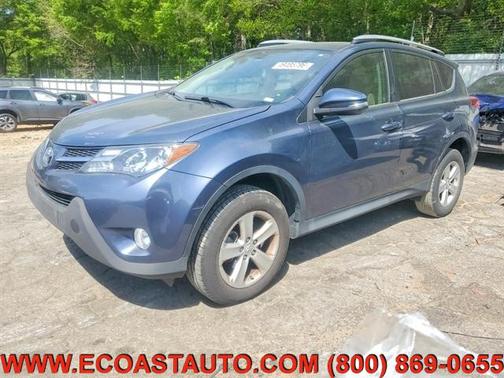 Shoreline Blue Pearl 2013 Toyota RAV4 XLE