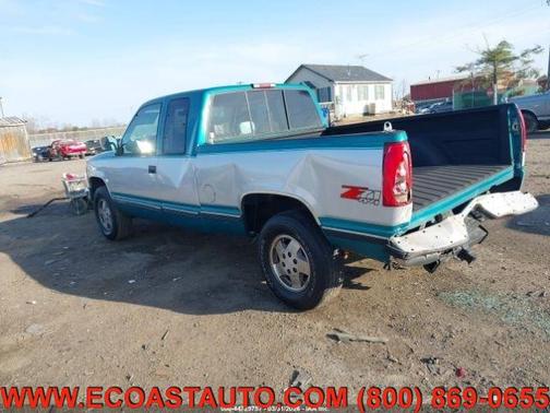 TURQUOISE & SILVER 1994 Chevrolet 1500 Fleetside