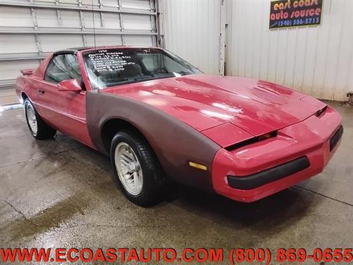 RED 1990 Pontiac Firebird Formula