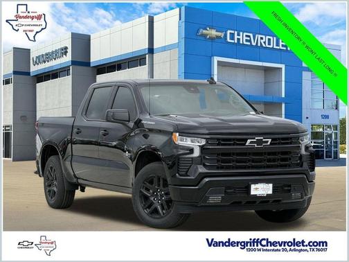 Black 2026 Chevrolet Silverado 1500 RST